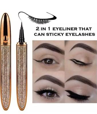 2 In 1 Waterproof Eyeliner